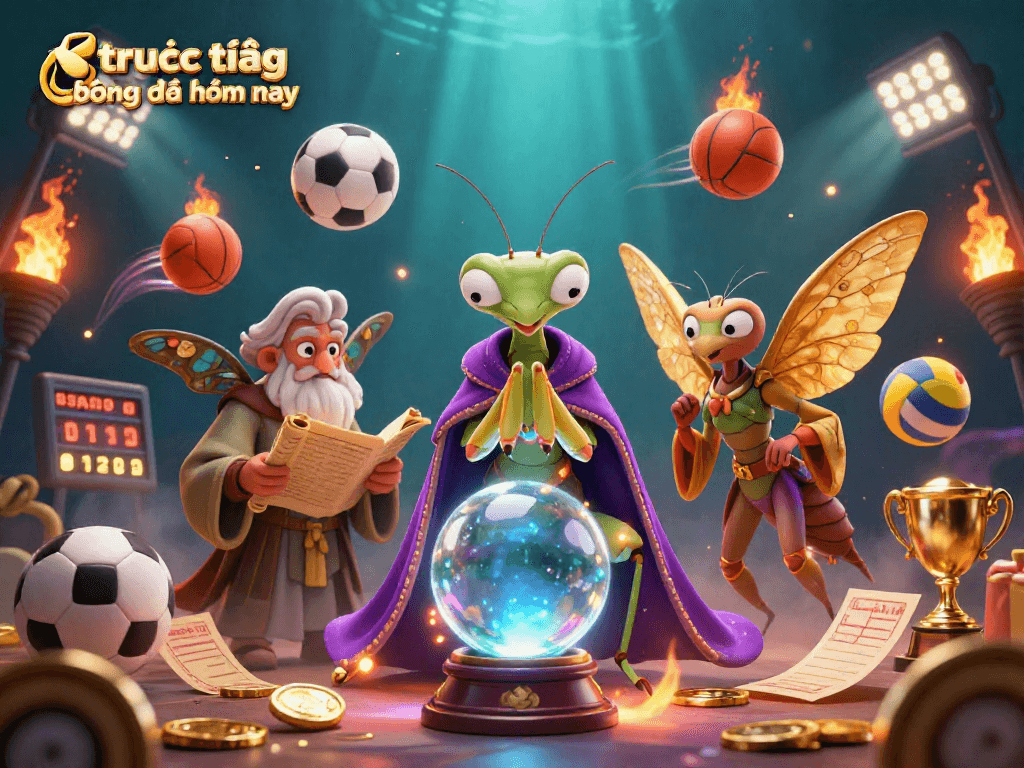 Experience live soccer with "trực tiếp bóng đá hôm nay", a vibrant illustration showcasing sports excitement.