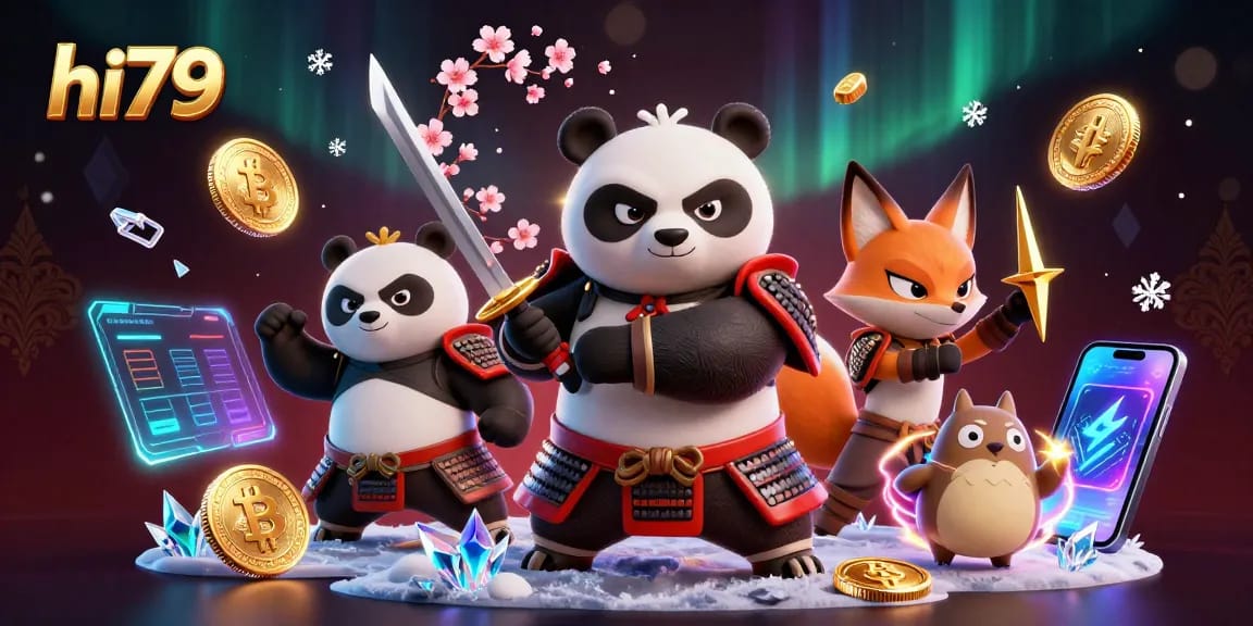 Experience thrilling gameplay at hi79 with vibrant characters and engaging casino elements.