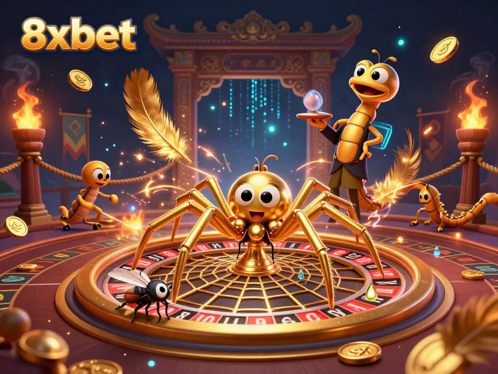 Experience exhilarating betting action with 8xbet showcased in a stunning casino environment.