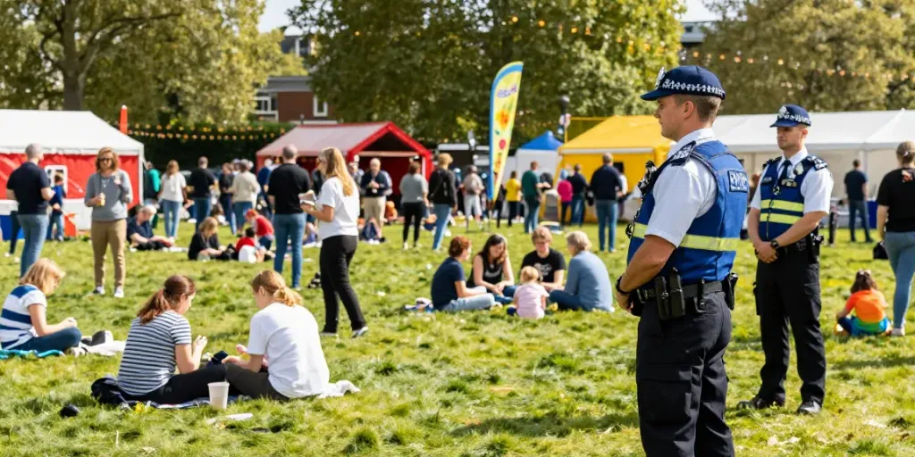 Trusted security solutions provided by local professionals ensuring community safety at events.