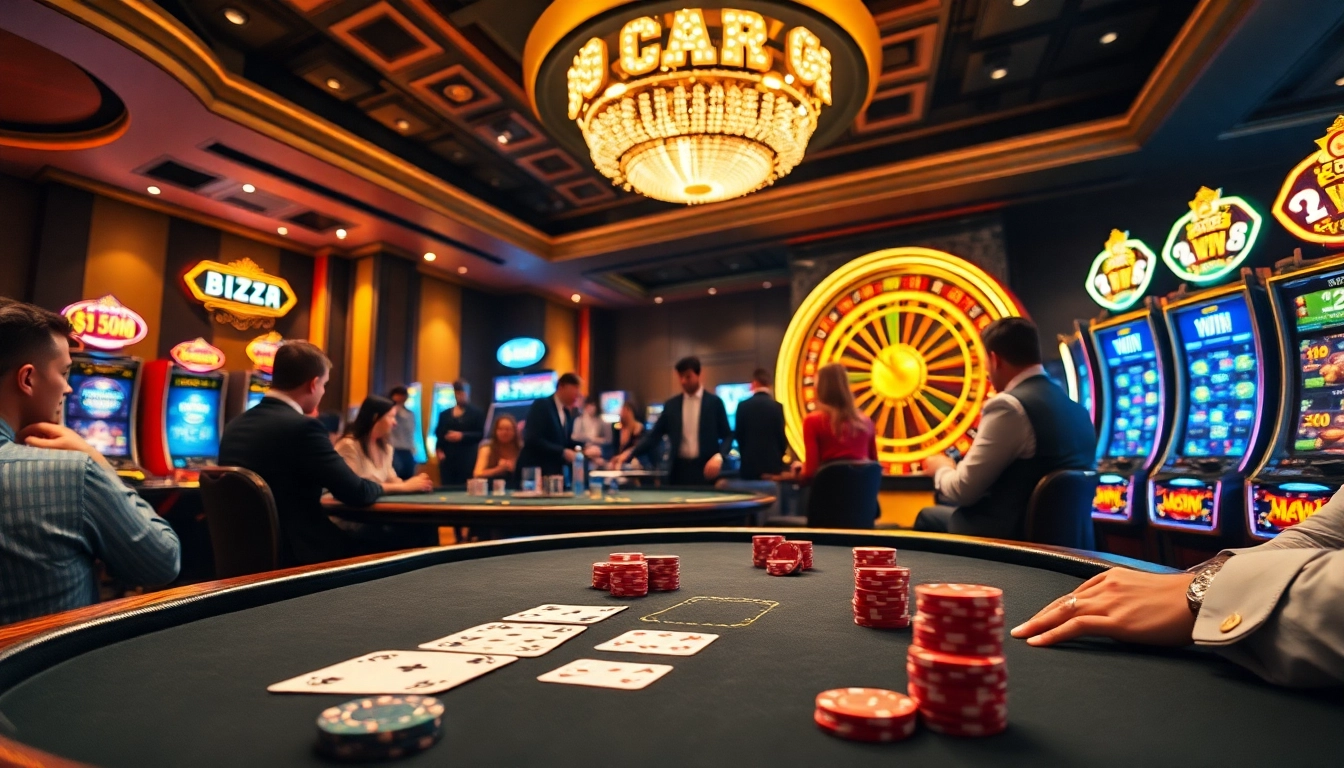 Exciting casino scene displaying poker chips and roulette linked to https://www.bdtk66.blog/ for thrilling gameplay.