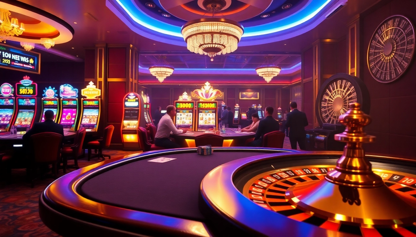 House players strategically betting at a luxurious table showcasing the excitement of Nhà Cái RR88.