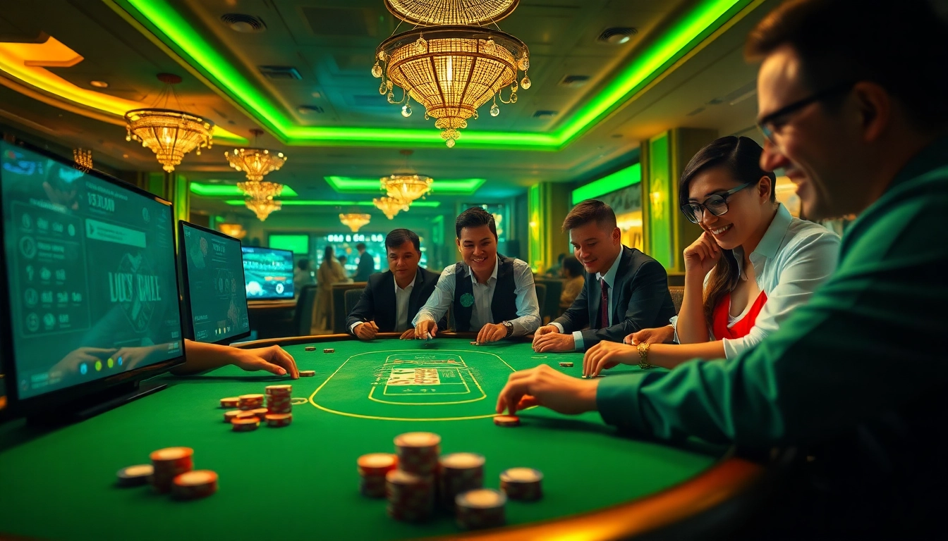 Engage in thrilling online gaming experiences at ev88win.live with a vibrant casino scene.