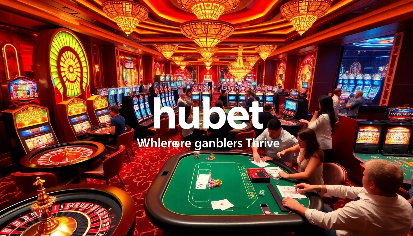 Engage in thrilling gambling activities at Hubet with exciting tables and vibrant games.