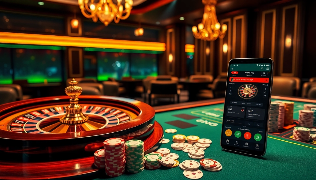 Experience exciting gameplay with 8DAY at a luxurious casino table full of chips and cards.