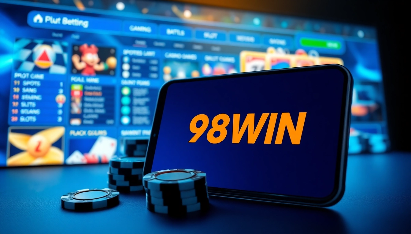 Exciting online gambling platform at https://98wincom.wiki/ showcasing gaming options.